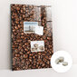 Magnetinė lenta Kavos Pupelės, 70x100 cm kaina ir informacija | Kanceliarinės prekės | pigu.lt