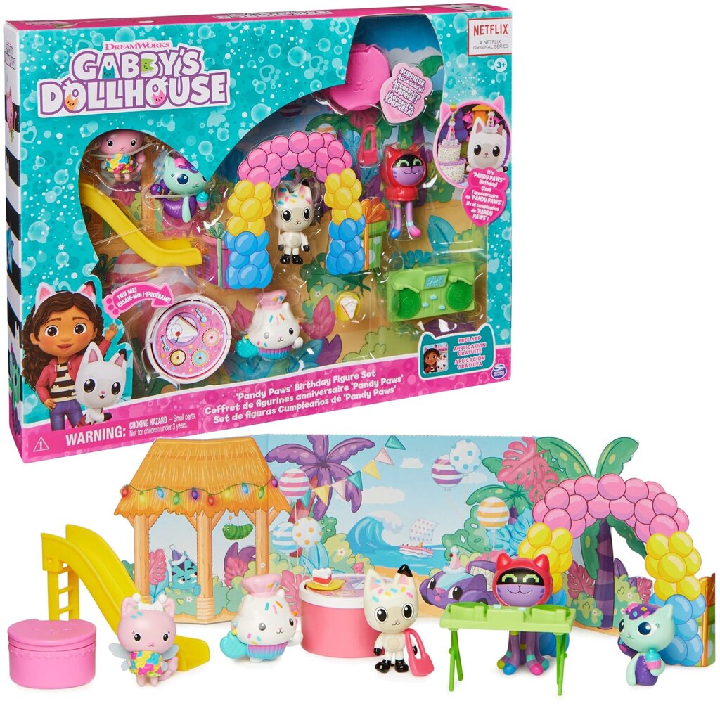 Figūrėlių rinkinys Gabby's Dollhouse Panda Paws kaina ir informacija | Žaislai mergaitėms | pigu.lt