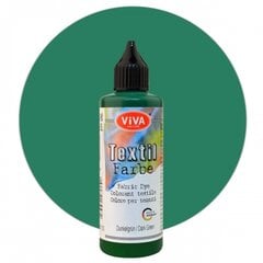 Dažai audiniams Viva Decor 90 ml, tamsiai žali цена и информация | Принадлежности для рисования, лепки | pigu.lt