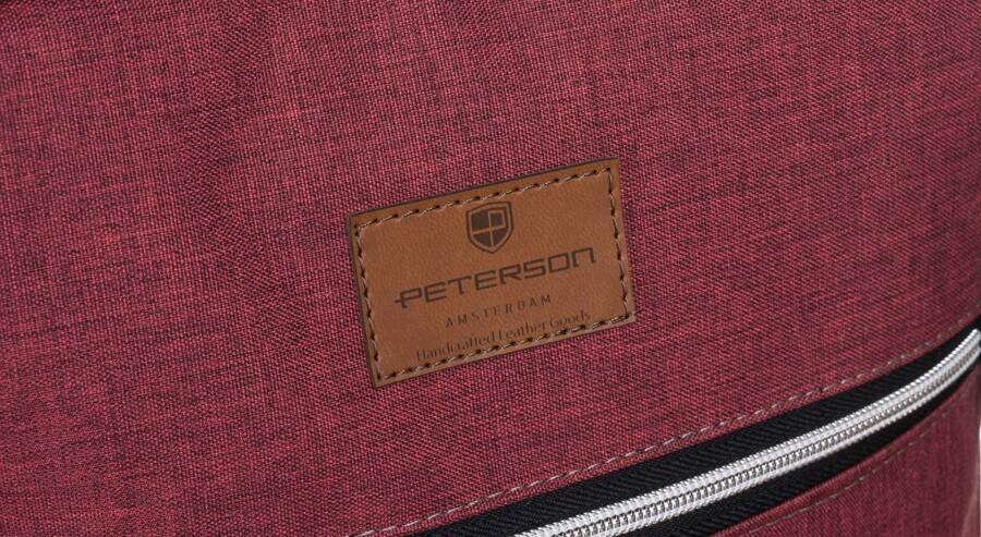 Kuprinė Peterson N11, raudona kaina ir informacija | Kuprinės ir krepšiai | pigu.lt