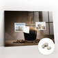 Magnetinė lenta Puodelis Kavos, 90x60 kaina ir informacija | Kanceliarinės prekės | pigu.lt