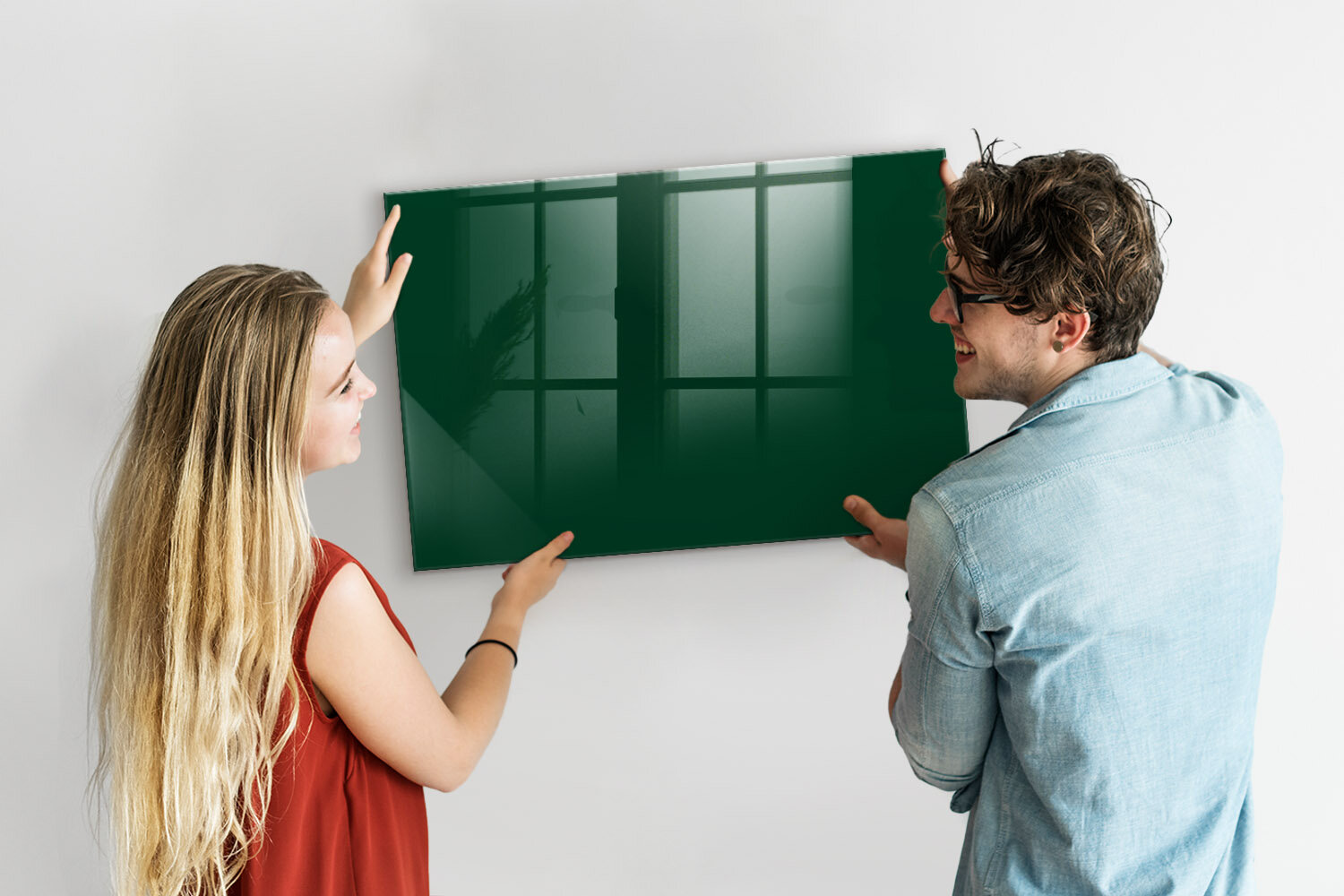 Magnetinė lenta Butelio Spalva Žalia, 90x60 kaina ir informacija | Kanceliarinės prekės | pigu.lt