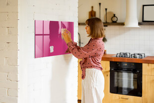 Magnetinė lenta Stipri Rožinė Spalva, 90x60 kaina ir informacija | Kanceliarinės prekės | pigu.lt