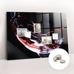 Magnetinė lenta Taurė Vyno, 100x70 kaina ir informacija | Kanceliarinės prekės | pigu.lt