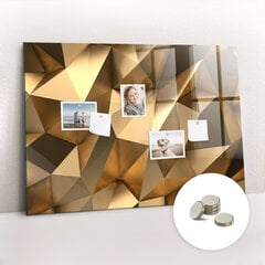 Magnetinė lenta Trikampio Abstrakcija, 100x70 цена и информация | Канцелярские товары | pigu.lt