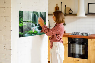 Magnetinė lenta Krioklys Tarp Samanų, 100x70 kaina ir informacija | Kanceliarinės prekės | pigu.lt