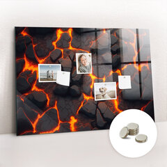 Magnetinė lenta Lava Ugnikalnis, 100x70 цена и информация | Канцелярские товары | pigu.lt
