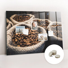 Magnetinė lenta Kavos Krepšiai, 100x70 kaina ir informacija | Kanceliarinės prekės | pigu.lt