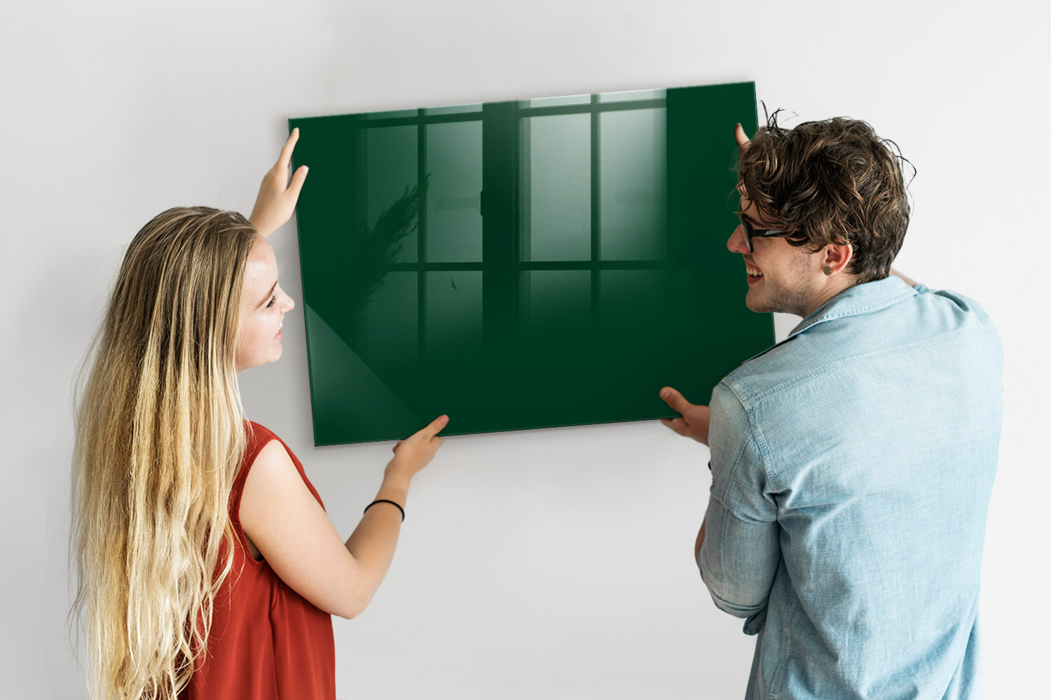 Magnetinė lenta Butelio Spalva Žalia, 100x70 kaina ir informacija | Kanceliarinės prekės | pigu.lt