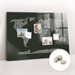 Magnetinė lenta Žemynų Vardai, 120x60 kaina ir informacija | Kanceliarinės prekės | pigu.lt