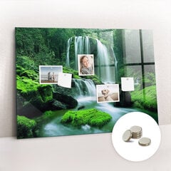 Magnetinė lenta Krioklys Tarp Samanų, 120x60 kaina ir informacija | Kanceliarinės prekės | pigu.lt