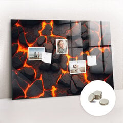 Magnetinė lenta Lava Ugnikalnis, 120x60 цена и информация | Канцелярские товары | pigu.lt