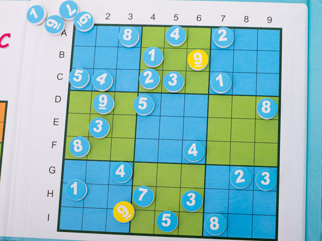 Magnetinis sudoku žaidimas kaina ir informacija | Stalo žaidimai, galvosūkiai | pigu.lt