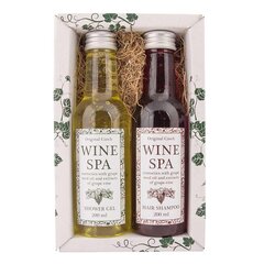 Kosmetikos rinkinys Bohemia Wine Spa: plaukų šampūnas, 200 ml + dušo želė, 200 ml kaina ir informacija | Dušo želė, aliejai | pigu.lt