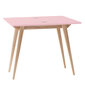 Stalas Envelope, 45x90 cm, rožinis kaina ir informacija | Virtuvės ir valgomojo stalai, staliukai | pigu.lt