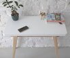 Stalas Envelope, 45x90 cm, mėlynas kaina ir informacija | Virtuvės ir valgomojo stalai, staliukai | pigu.lt