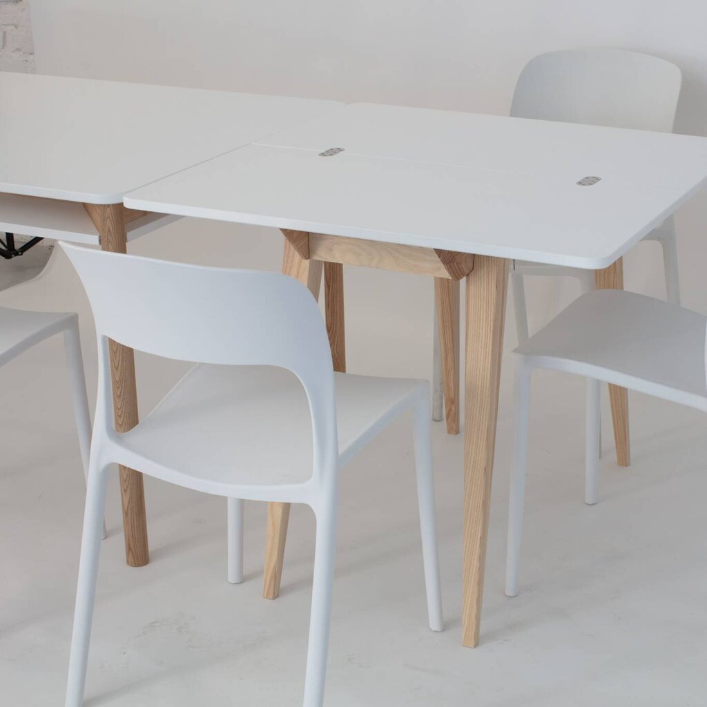 Stalas Envelope, 45x90 cm, mėlynas kaina ir informacija | Virtuvės ir valgomojo stalai, staliukai | pigu.lt
