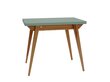 Stalas Envelope, 65x90 cm, žalias kaina ir informacija | Virtuvės ir valgomojo stalai, staliukai | pigu.lt