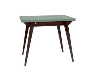 Stalas Envelope, 65x90 cm, žalias цена и информация | Кухонные и обеденные столы | pigu.lt