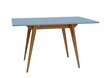 Stalas Envelope, 65x90 cm, mėlynas kaina ir informacija | Virtuvės ir valgomojo stalai, staliukai | pigu.lt
