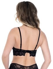 Liemenėlė moterims Lauma Lingerie Everyday, juoda kaina ir informacija | Liemenėlės | pigu.lt