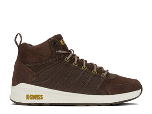 Vista trainer mid k-swiss 07145-229-m vīriešiem ruda men's brown 07145-229-M цена и информация | Кроссовки мужские | pigu.lt