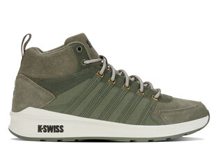 Vista trainer mid k-swiss 07145-379-m vīriešiem žalioji men's green 07145-379-M цена и информация | Мужские ботинки | pigu.lt