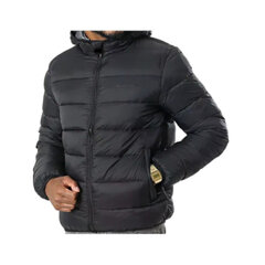 Hooded jacket champion legacy 218077kk001 vīriešiem juoda men's black 218077KK001 цена и информация | Мужские куртки | pigu.lt