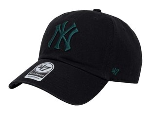 Mlb new york yankees clean up 47 brand b-nlrgw17gws-bkh unisex juoda B-NLRGW17GWS-BKH kaina ir informacija | Kepurės moterims | pigu.lt