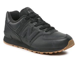 Nb 574 new balance gc574nbb vaikams juoda children's black GC574NBB цена и информация | Детская спортивная обувь | pigu.lt