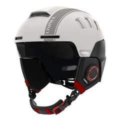 Slidinėjimo šalmas Livall RS1 Bluetooth PTT Alert SOS, baltas цена и информация | Горнолыжные шлемы | pigu.lt