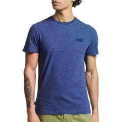 Marškinėliai vyrams Superdry M1011245A5XV, mėlyni kaina ir informacija | Vyriški marškinėliai | pigu.lt