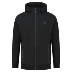 Code tech relaxed zip hood superdry m2013108a02a vīriešiem juoda men's black M2013108A02A цена и информация | Мужские толстовки | pigu.lt