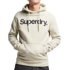 Core logo classic hood superdry m2013243a8pv vīriešiem smelio spalvos men's beige M2013243A8PV цена и информация | Мужские толстовки | pigu.lt