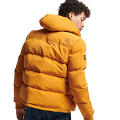 Everest short hooded puffer superdry m5011743a34k vīriešiem geltona men's yellow M5011743A34K цена и информация | Мужские куртки | pigu.lt