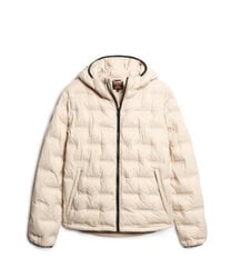 Short quilted puffer coat superdry m5011811a1la vīriešiem smelio spalvos men's beige M5011811A1LA цена и информация | Мужские куртки | pigu.lt