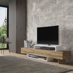 TV staliukas Asir, 180x42x35 cm, rudas kaina ir informacija | TV staliukai | pigu.lt