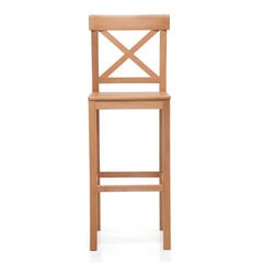 Kėdė Asir, 40x112,5x42 cm, ruda kaina ir informacija | Virtuvės ir valgomojo kėdės | pigu.lt