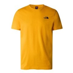 M s/s red box tee the north face nf0a2tx256p vīriešiem geltona men's yellow NF0A2TX256P цена и информация | Мужские футболки | pigu.lt