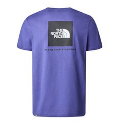 M s/s redbox tee the north face nf0a2tx2i0d vīriešiem violetine men's purple NF0A2TX2I0D цена и информация | Мужские футболки | pigu.lt