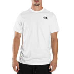 M ss mount out tee the north face nf0a7z9kla9m vīriešiem balta men's white NF0A7Z9KLA9M цена и информация | Мужские футболки | pigu.lt