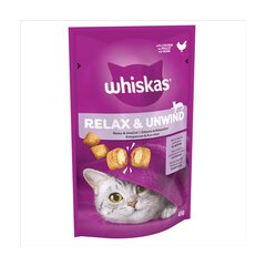 Whiskas Relax & Unwind suaugusioms katėms su vištiena, 8x45 g kaina ir informacija | Whiskas Gyvūnų prekės | pigu.lt