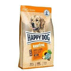 Happy Dog NaturCroq Ente&Reis suaugusiems šunims su antiena ir ryžiais, 11 kg kaina ir informacija | Happy Dog Šunims | pigu.lt