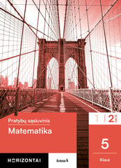 Matematika. Pratybų sąsiuvinis 5 klasei, 2 dalis, serija Horizontai цена и информация | Рабочие тетради | pigu.lt