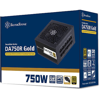 SilverStone DA750R Gold цена и информация | Maitinimo šaltiniai (PSU) | pigu.lt