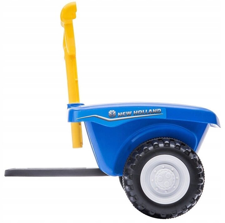 Paspiriamas traktorius su priekaba New Holland Bobo-San, mėlynas kaina ir informacija | Žaislai kūdikiams | pigu.lt
