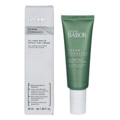 Veido kremas-gelis be aliejaus Babor Clean Formance Oil-Free Matte Effect Gel-Cream, 50 ml цена и информация | Кремы для лица | pigu.lt