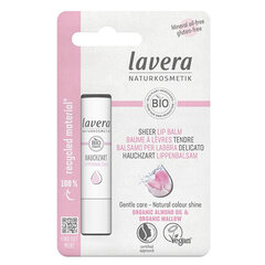 Бальзам для губ Lavera Pearly Pink Almond Oil &amp; Mallow, 4.5 г цена и информация | Помады, бальзамы, блеск для губ | pigu.lt
