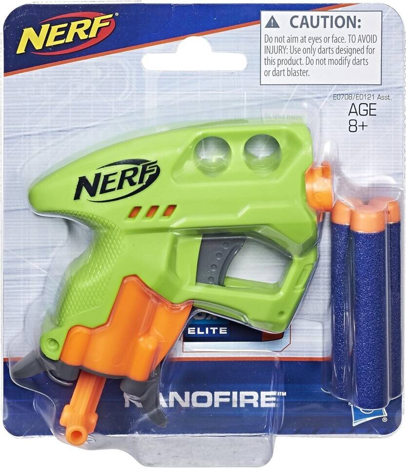 Mini žaislinis pistoletas Nerf kaina ir informacija | Žaislai berniukams | pigu.lt