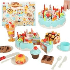 Игрушечный торт на день рождения,  синий цена и информация | Игрушки для девочек | pigu.lt